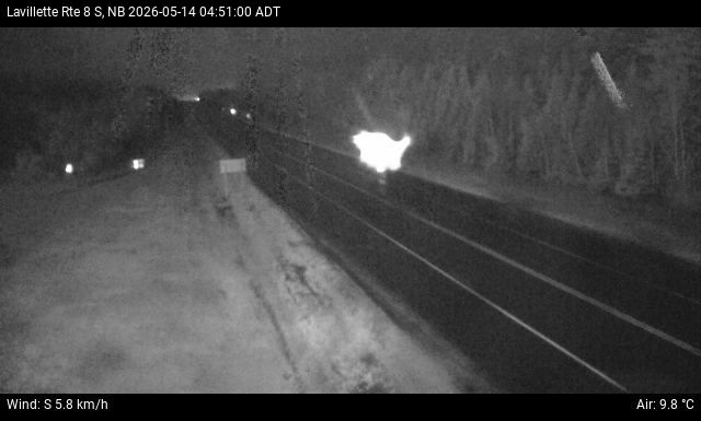 Web Cam image of Lavillette (NB Highway 8)