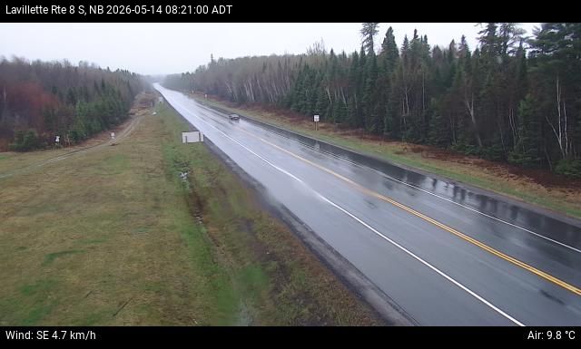 Web Cam image of Lavillette (NB Highway 8)