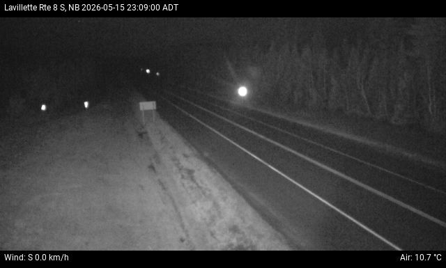 Web Cam image of Lavillette (NB Highway 8)