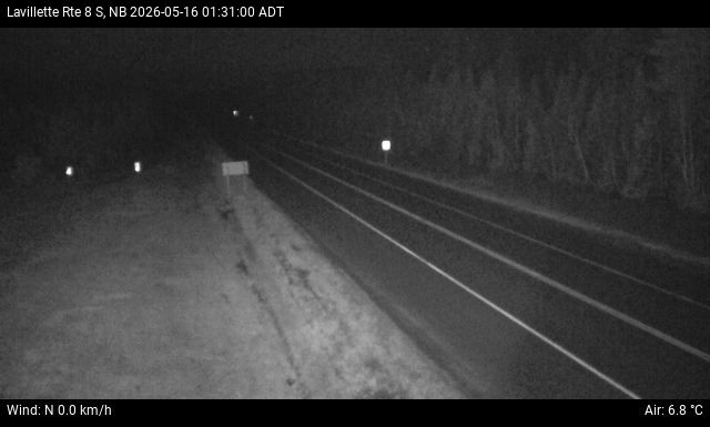 Web Cam image of Lavillette (NB Highway 8)