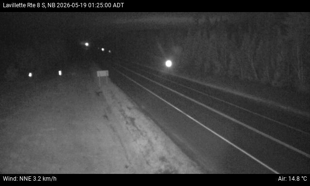 Web Cam image of Lavillette (NB Highway 8)