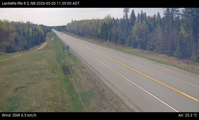 Web Cam image of Lavillette (NB Highway 8)