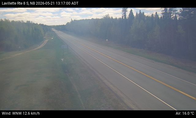 Web Cam image of Lavillette (NB Highway 8)