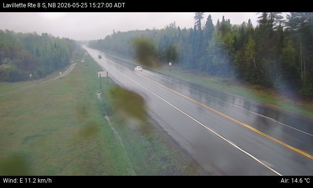 Web Cam image of Lavillette (NB Highway 8)