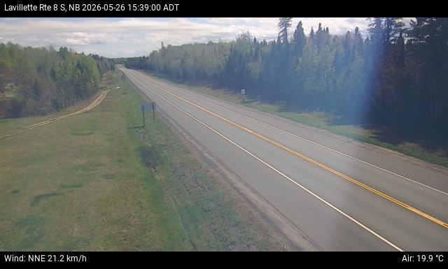 Web Cam image of Lavillette (NB Highway 8)