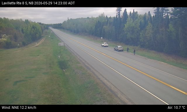 Web Cam image of Lavillette (NB Highway 8)