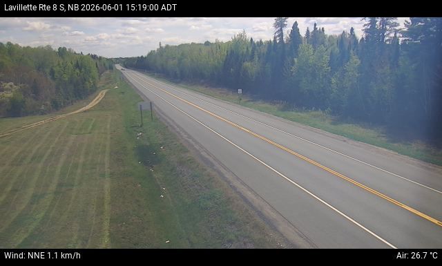 Web Cam image of Lavillette (NB Highway 8)