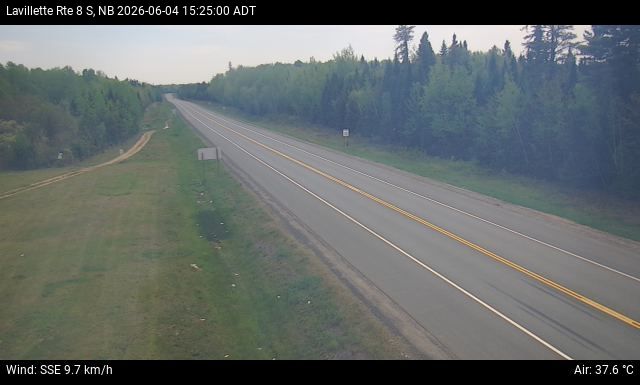 Web Cam image of Lavillette (NB Highway 8)