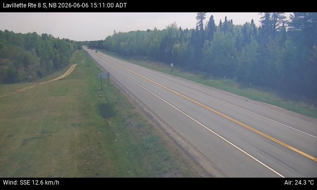 Web Cam image of Lavillette (NB Highway 8)