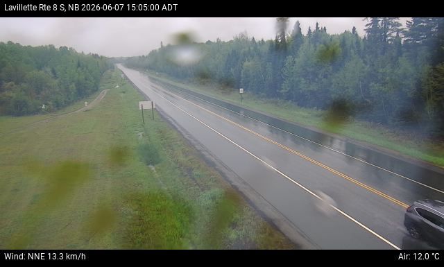 Web Cam image of Lavillette (NB Highway 8)