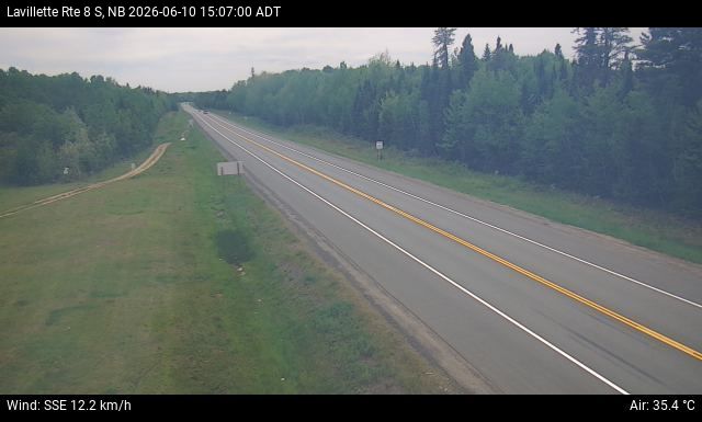 Web Cam image of Lavillette (NB Highway 8)