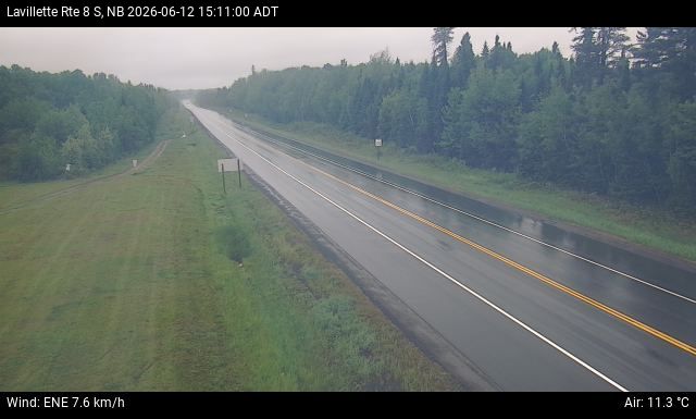 Web Cam image of Lavillette (NB Highway 8)