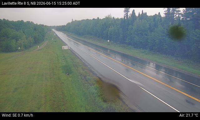Web Cam image of Lavillette (NB Highway 8)