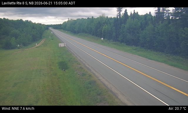 Web Cam image of Lavillette (NB Highway 8)