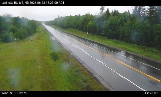 Web Cam image of Lavillette (NB Highway 8)
