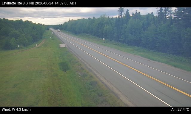 Web Cam image of Lavillette (NB Highway 8)
