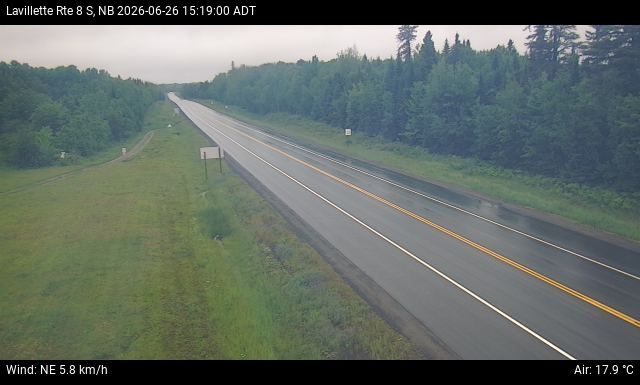 Web Cam image of Lavillette (NB Highway 8)
