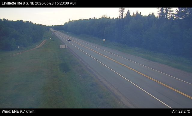 Web Cam image of Lavillette (NB Highway 8)