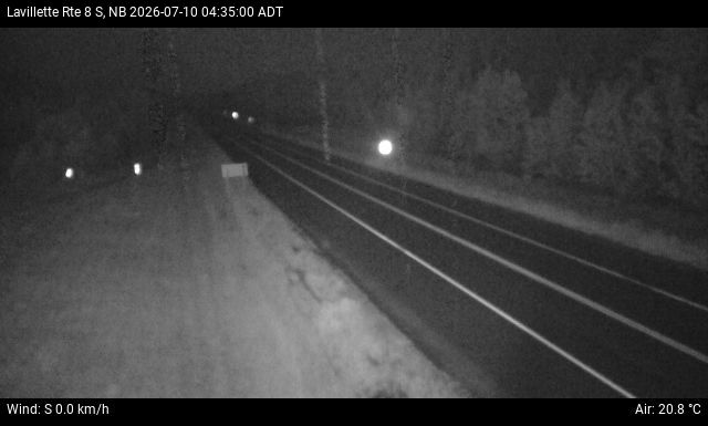 Web Cam image of Lavillette (NB Highway 8)