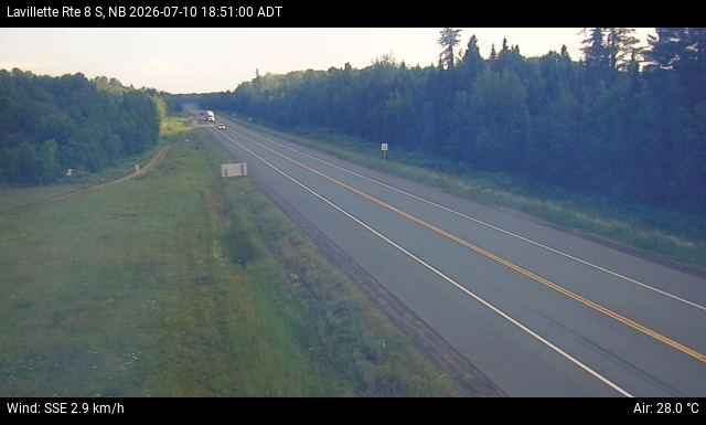 Web Cam image of Lavillette (NB Highway 8)