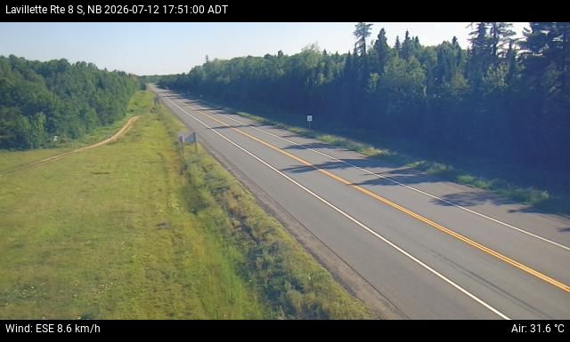 Web Cam image of Lavillette (NB Highway 8)