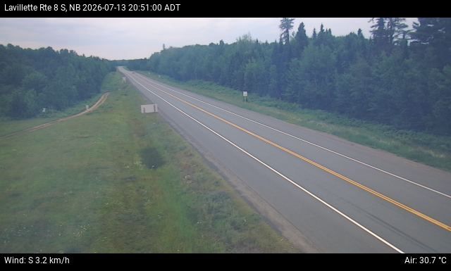 Web Cam image of Lavillette (NB Highway 8)