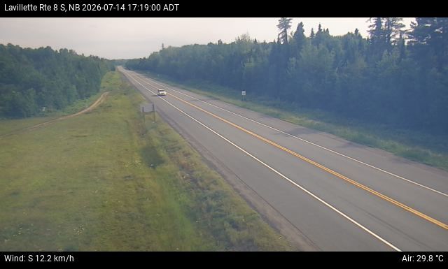 Web Cam image of Lavillette (NB Highway 8)