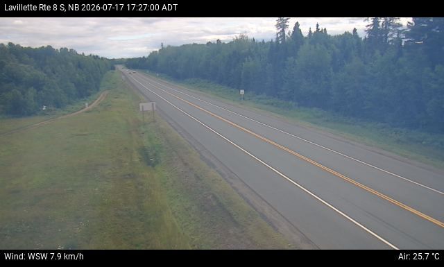 Web Cam image of Lavillette (NB Highway 8)
