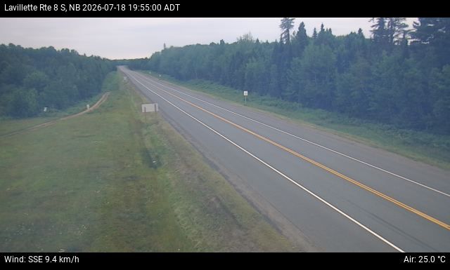 Web Cam image of Lavillette (NB Highway 8)