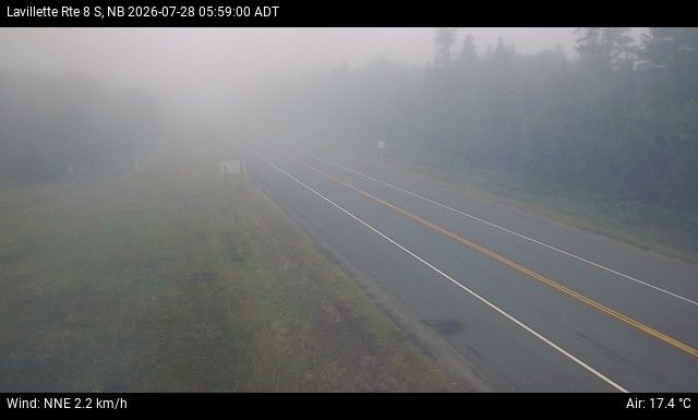 Web Cam image of Lavillette (NB Highway 8)