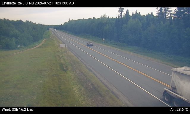 Web Cam image of Lavillette (NB Highway 8)