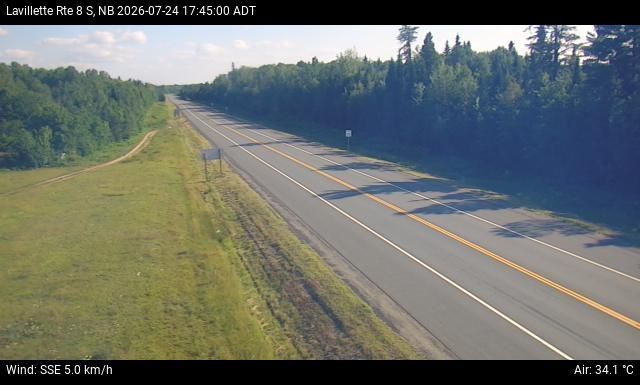 Web Cam image of Lavillette (NB Highway 8)