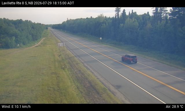 Web Cam image of Lavillette (NB Highway 8)