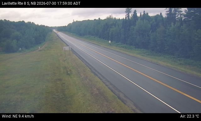 Web Cam image of Lavillette (NB Highway 8)