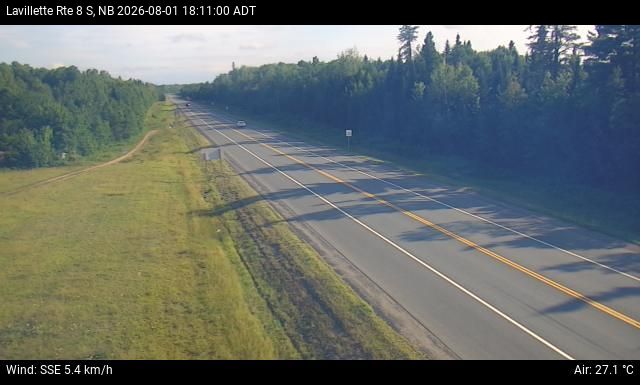 Web Cam image of Lavillette (NB Highway 8)