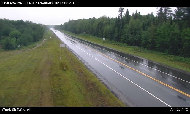 Web Cam image of Lavillette (NB Highway 8)