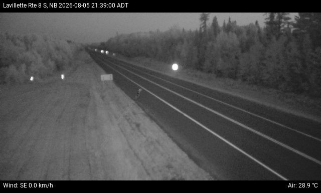 Web Cam image of Lavillette (NB Highway 8)
