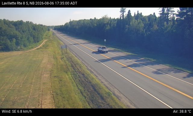 Web Cam image of Lavillette (NB Highway 8)
