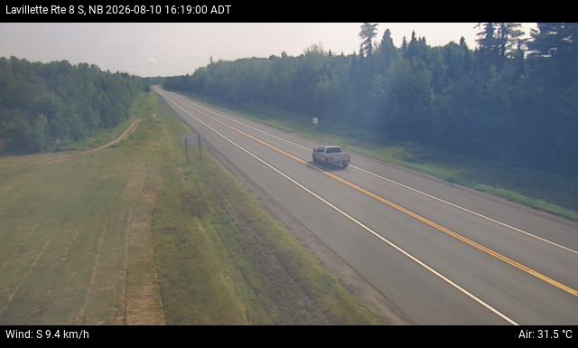 Web Cam image of Lavillette (NB Highway 8)