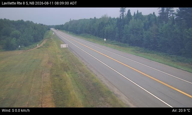 Web Cam image of Lavillette (NB Highway 8)