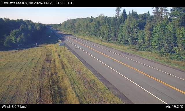 Web Cam image of Lavillette (NB Highway 8)