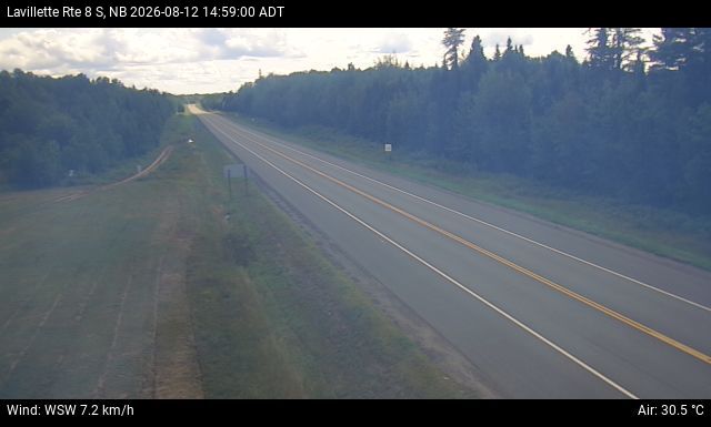 Web Cam image of Lavillette (NB Highway 8)