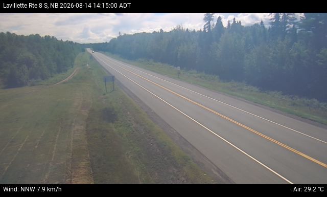 Web Cam image of Lavillette (NB Highway 8)