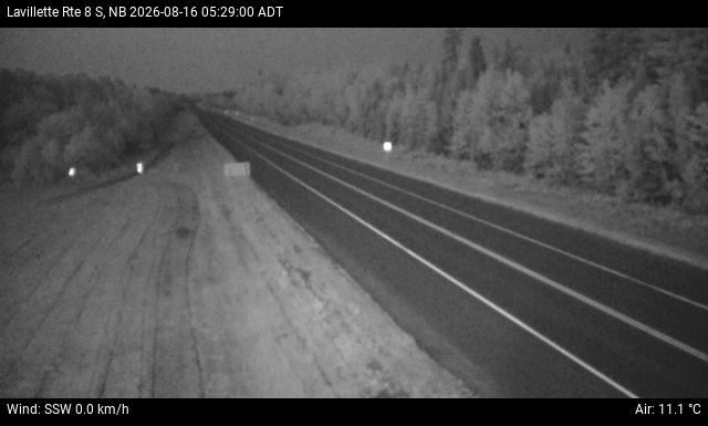 Web Cam image of Lavillette (NB Highway 8)