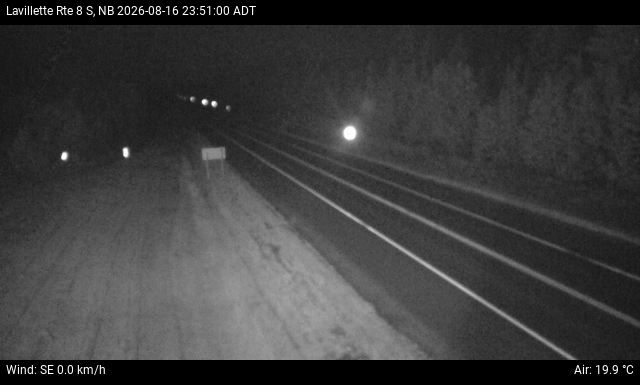 Web Cam image of Lavillette (NB Highway 8)