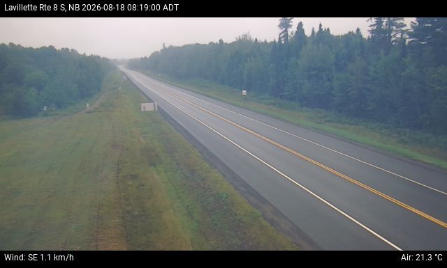 Web Cam image of Lavillette (NB Highway 8)