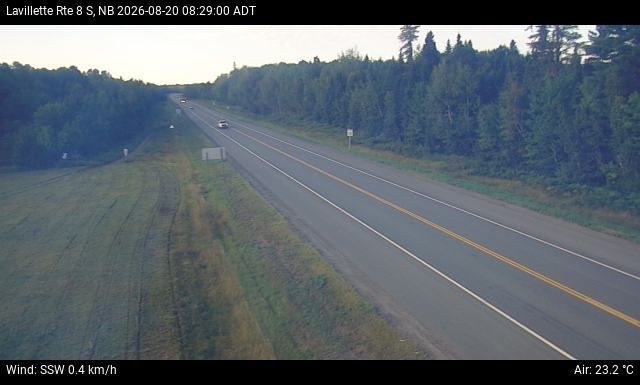 Web Cam image of Lavillette (NB Highway 8)
