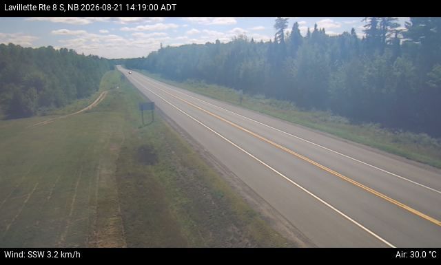 Web Cam image of Lavillette (NB Highway 8)