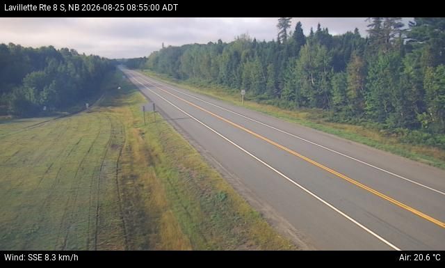Web Cam image of Lavillette (NB Highway 8)