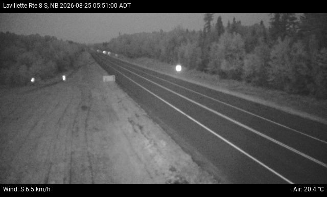 Web Cam image of Lavillette (NB Highway 8)